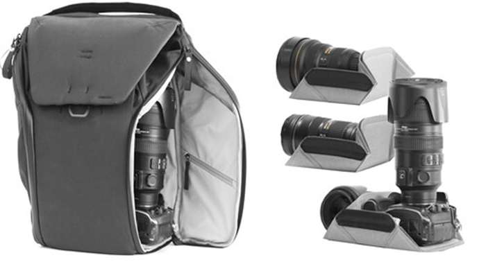 Peak Design Everyday Backpack main compartment and dividers