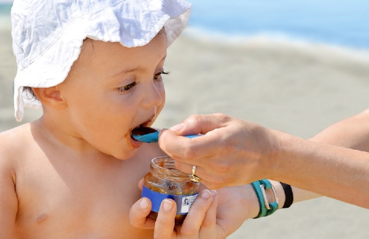 Baby Beach Food