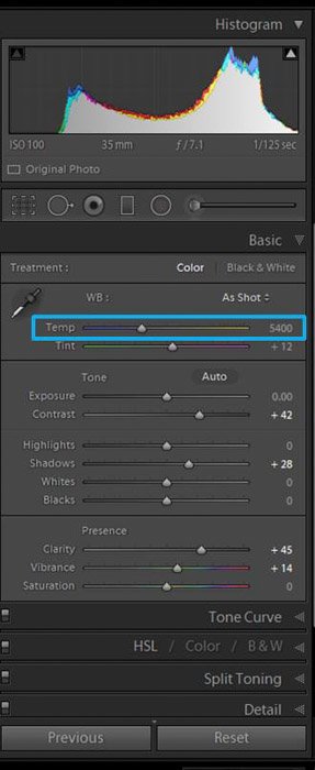 Using Adobe lightroom for post processing beach photography