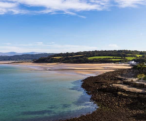 Benllech beach on Ynys Mon, North Wales