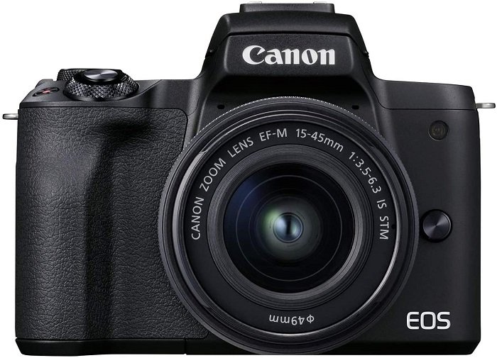 best mirrorless camera for travel 2021 Canon EOS M50 Mark II