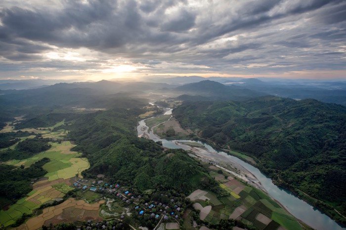 A stunning aerial landscape - travel photography accessories