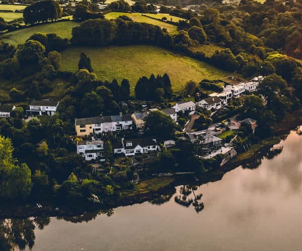 Devon from the sky