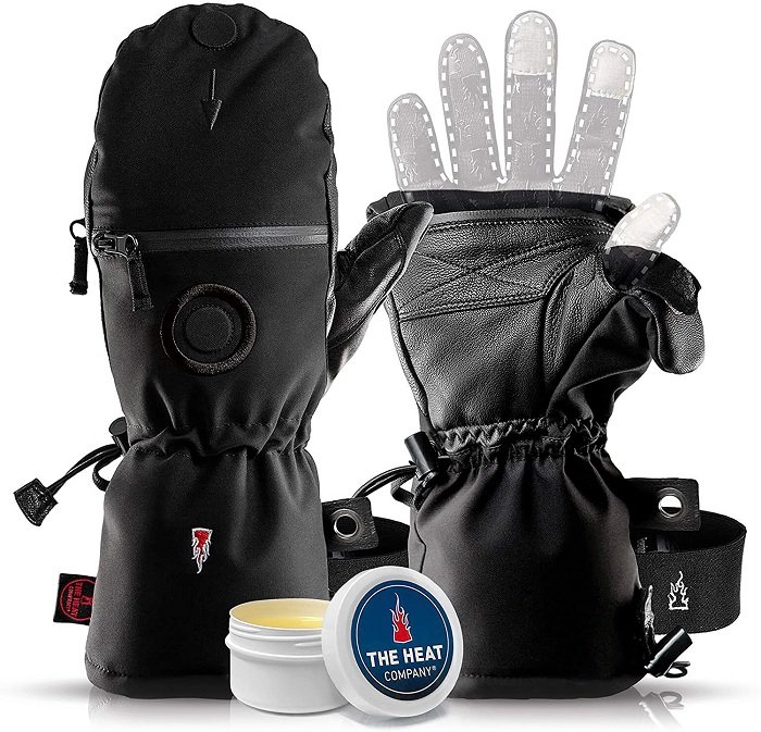The Heat Company smart shell photography gloves