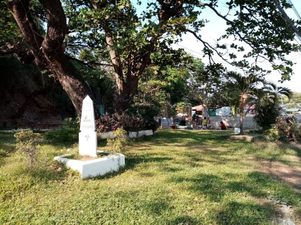 Zero Kilometer Marker of Bataan Death March