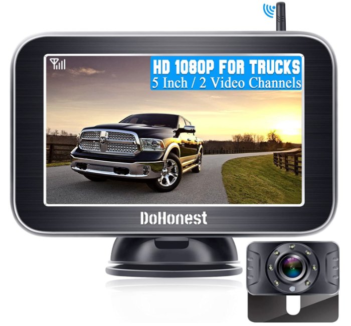 DoHonest V25 backup camera product photo
