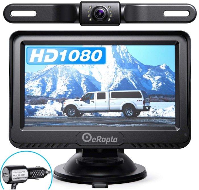 eRapta backup camera product photo