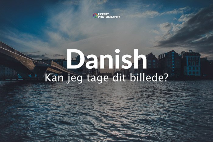 how to say can i take a picture in Danish
