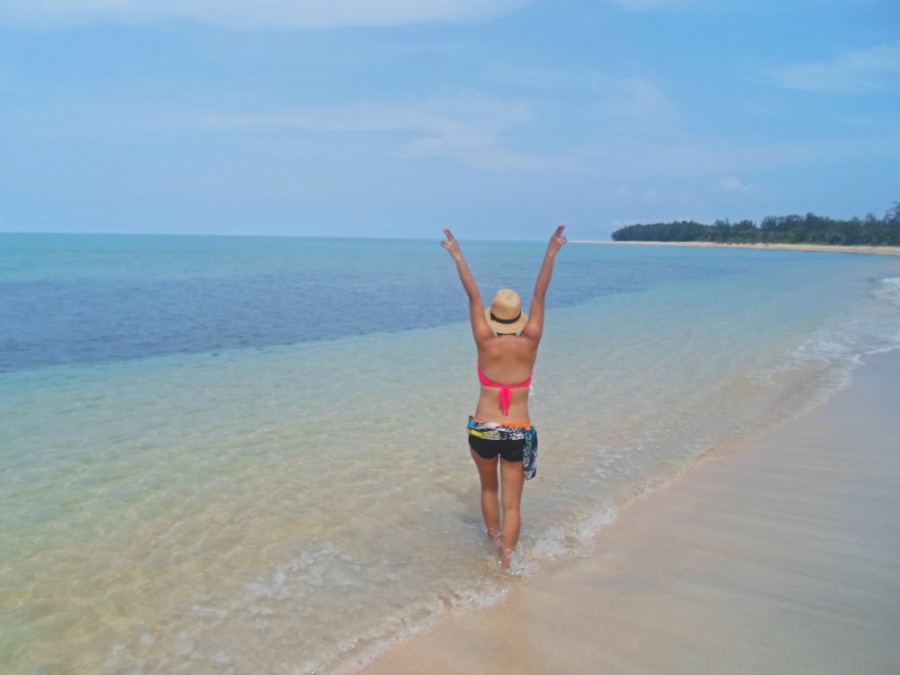 Jomalig island sandbar