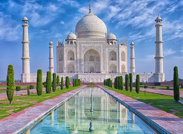 The Taj Mahal in India