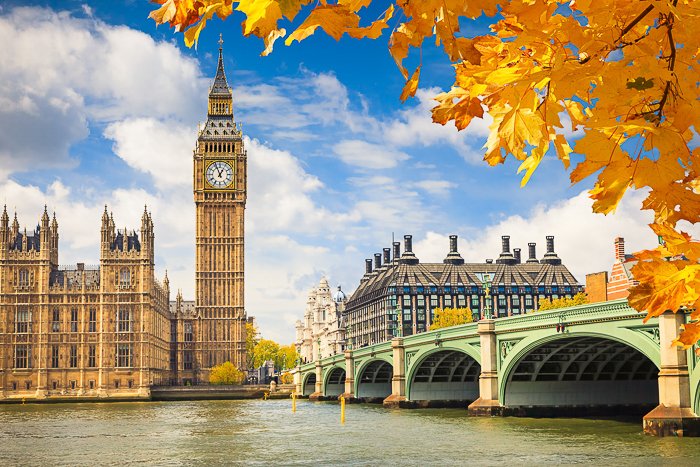 clock tower and bridge in London