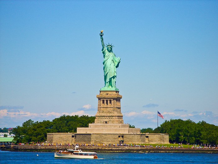 Statue of Liberty from afar